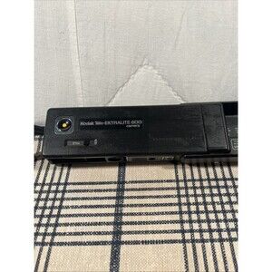 Vintage Kodak 110 Tele Ektralite Film Camera 600 Sensalite Flash Case Untested